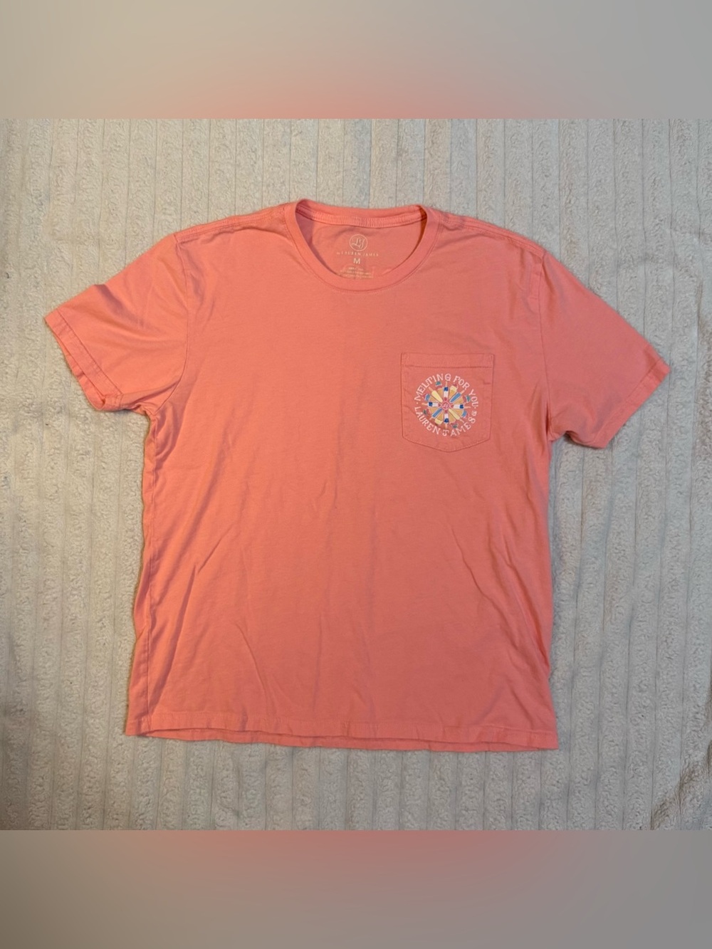 Lauren James “Melting For You” Graphic Pocket Tee M